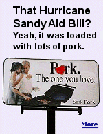 President Obamas $60.4 billion request for Hurricane Sandy relief has morphed into a huge Christmas stocking of goodies for federal agencies and even the state of Alaska. Budget watchdogs have dubbed the 94-page emergency-spending bill ''Sandy Scam.''